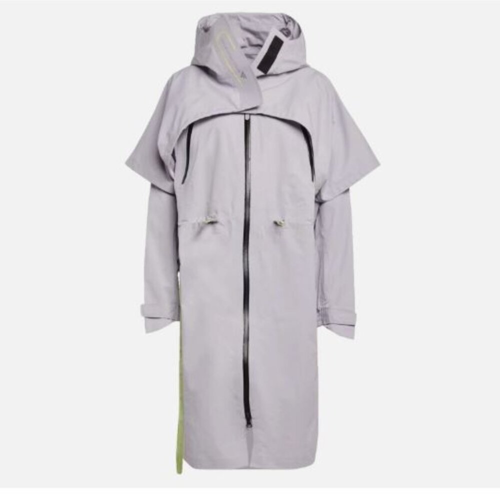 adidas by Stella McCartney TrueNature RAIN.RDY Women's Coat IW2118 Jacket Size M